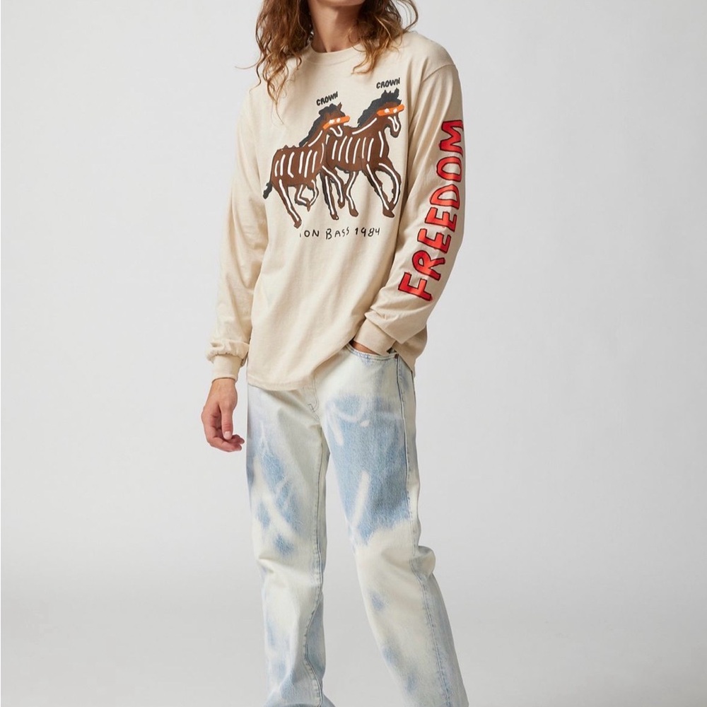 Ron Bass Horses Long Sleeve Shirt